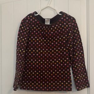 Polka Dot Kids Long Sleeve Shirt
